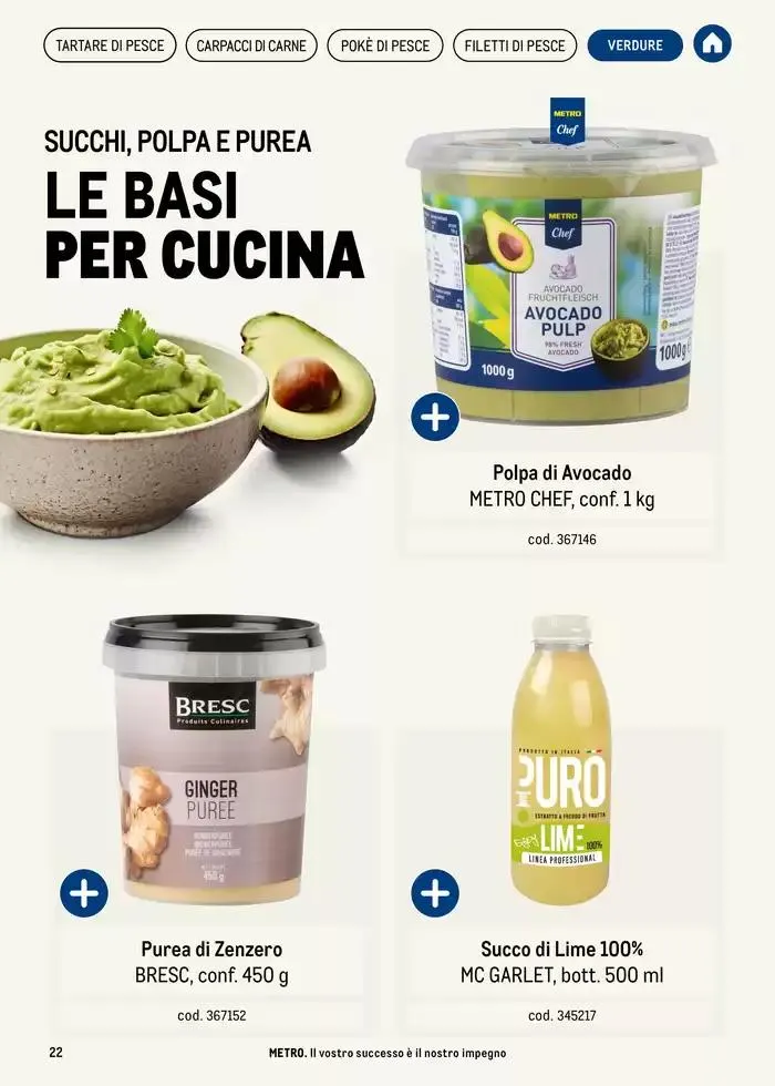 Catalogo Pronti all’uso da 2 gennaio a 30 aprile di 2025 - Pagina del volantino 22