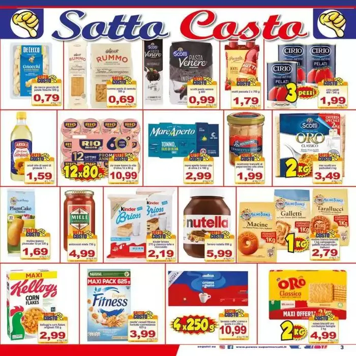 Sottocosto da 1 aprile a 10 aprile di 2025 - Pagina del volantino 3