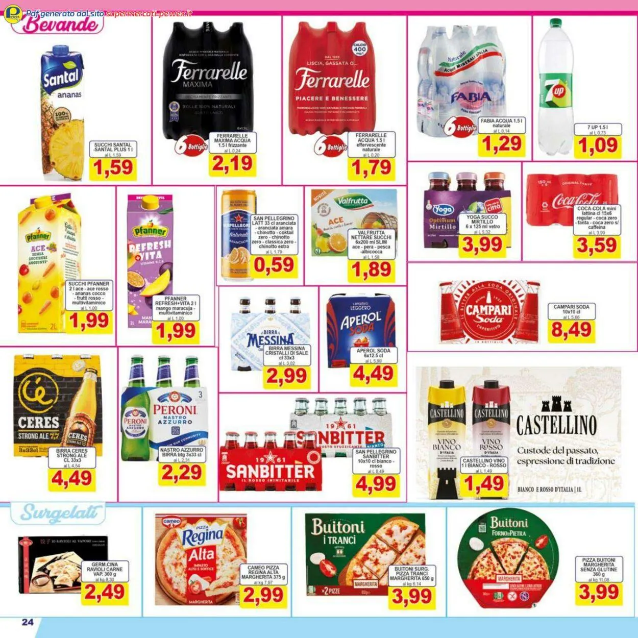 Pewex Volantino attuale da 29 dicembre a 12 gennaio di 2026 - Pagina del volantino 24