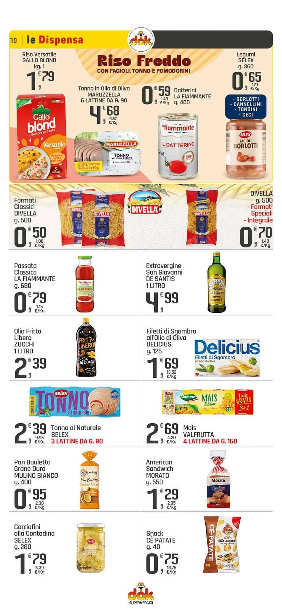 Volantino Supermercati Dok da 11 settembre a 24 settembre di 2025 - Pagina del volantino 10