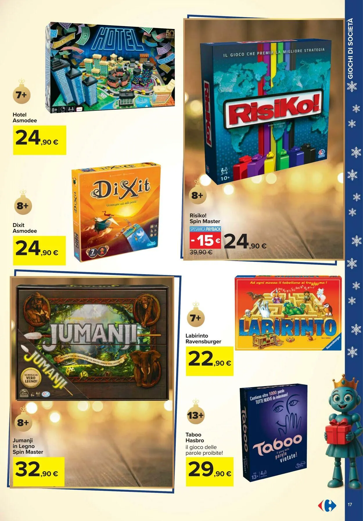 Carrefour Volantino attuale da 24 ottobre a 24 dicembre di 2025 - Pagina del volantino 17