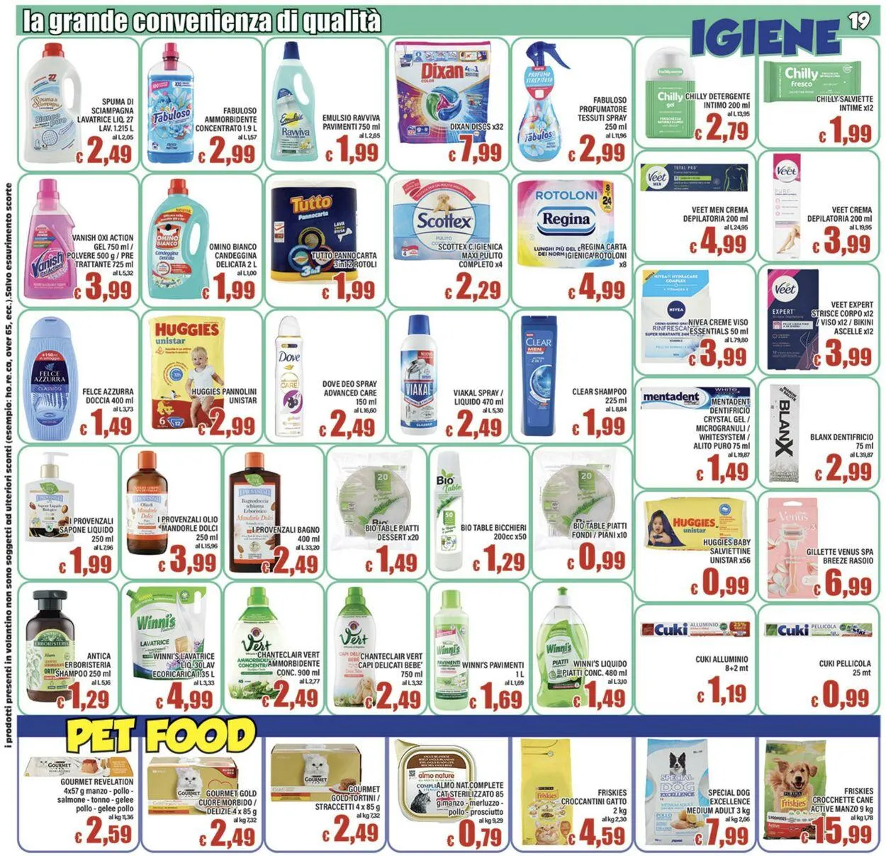 Top Supermercati Volantino attuale da 19 giugno a 3 luglio di 2025 - Pagina del volantino 19