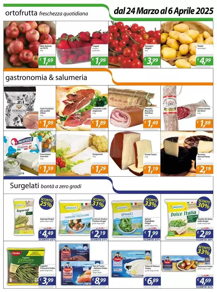 Con gli sconti da dimeglio, il Risparmio e tutto in Discesa! da 25 marzo a 6 aprile di 2025 - Pagina del volantino 2