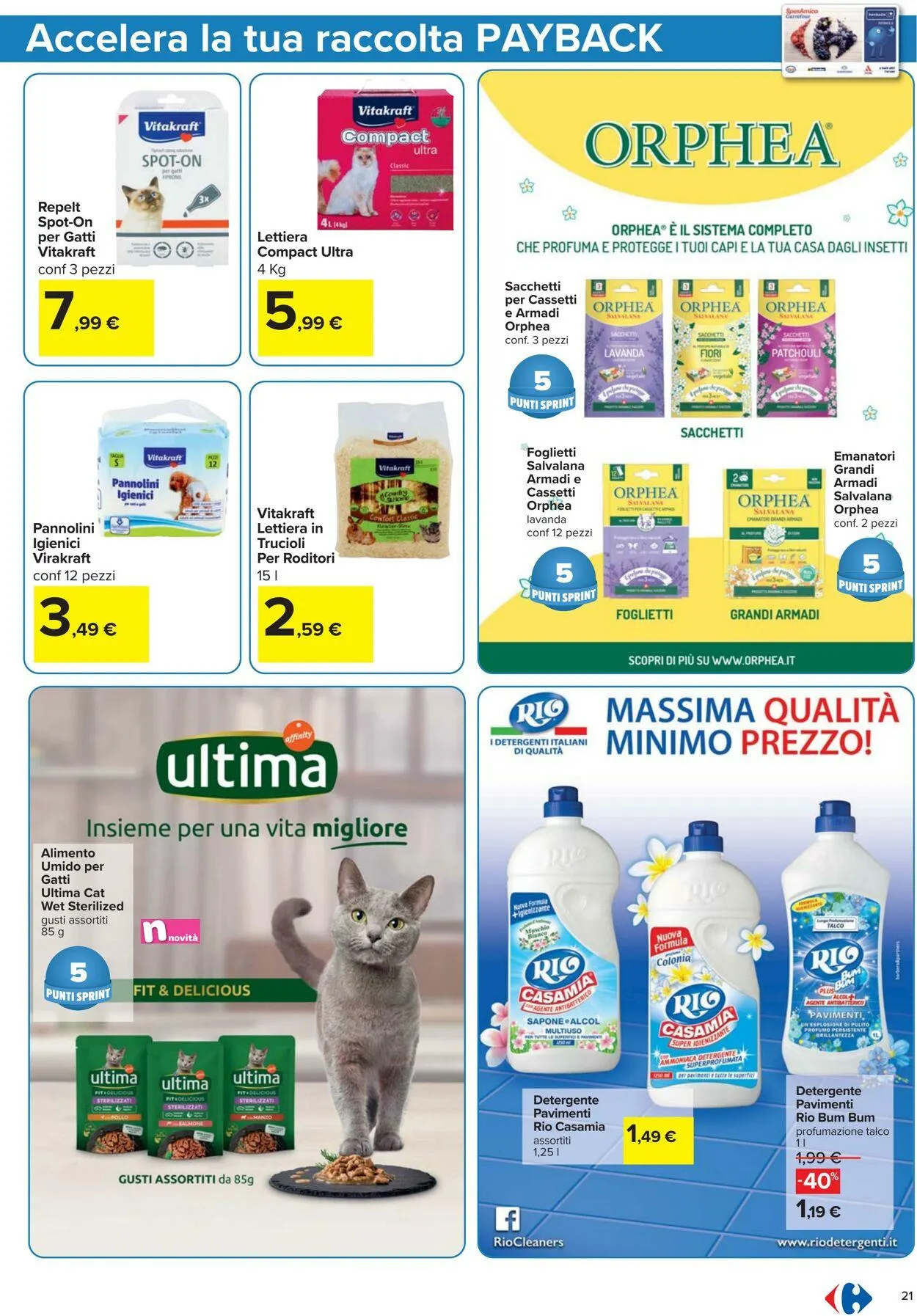 Carrefour Volantino attuale da 21 agosto a 4 settembre di 2025 - Pagina del volantino 21