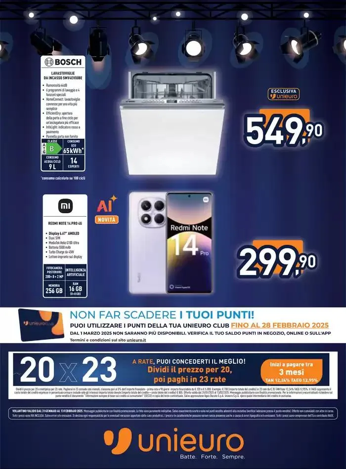 Festival della tecnologia da Unieuro! da 31 gennaio a 13 febbraio di 2025 - Pagina del volantino 26