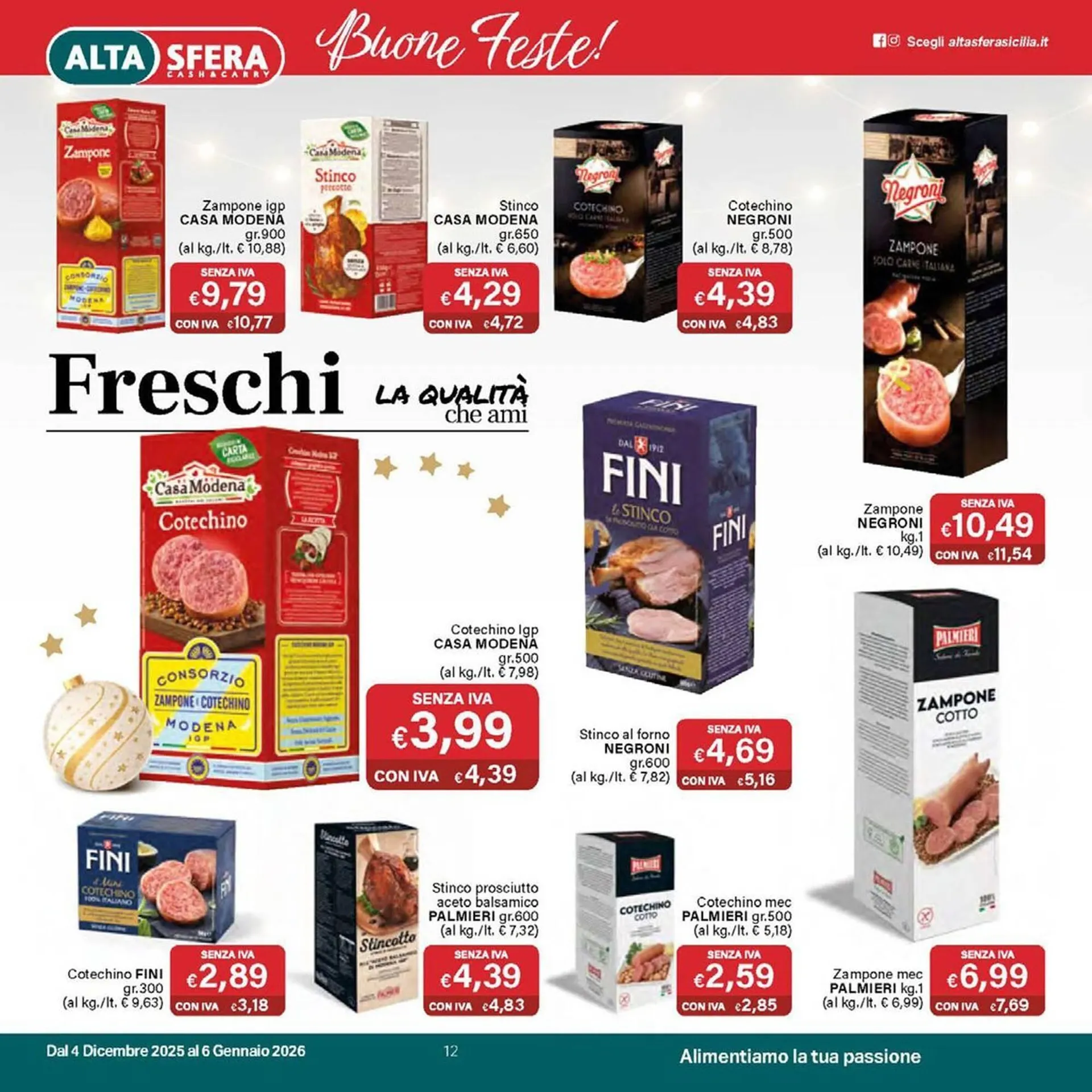 Volantino Altasfera da 4 dicembre a 6 gennaio di 2026 - Pagina del volantino 12