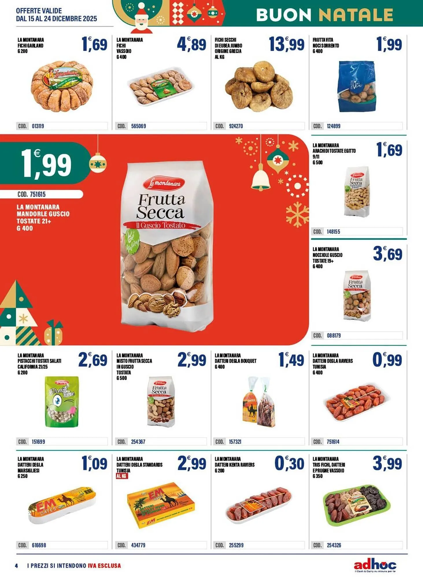 Volantino Adhoc da 15 dicembre a 24 dicembre di 2025 - Pagina del volantino 4