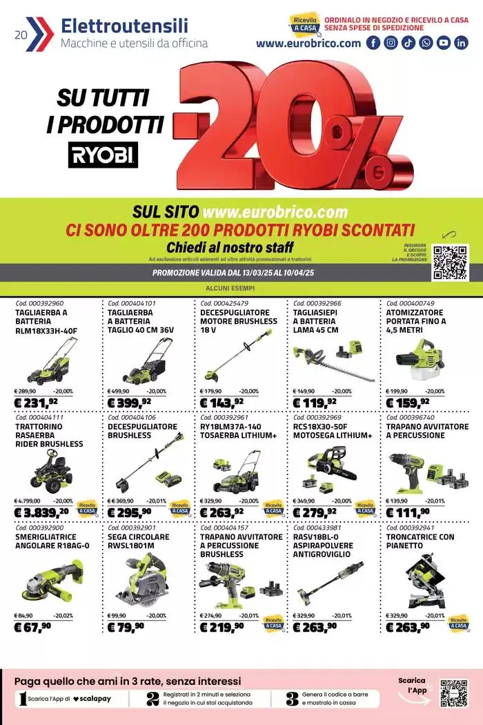 Occhio alle offerte da 13 marzo a 10 aprile di 2025 - Pagina del volantino 20
