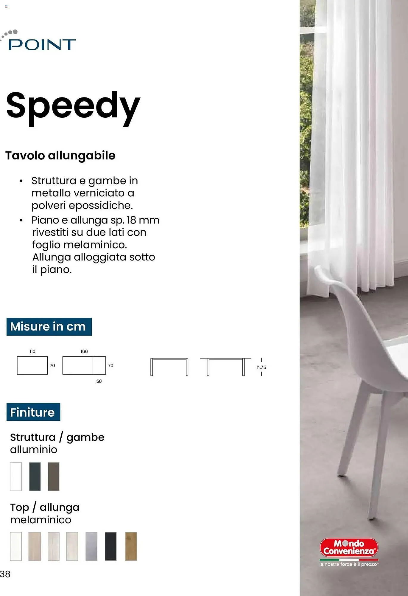 Volantino Mondo Convenienza da 28 ottobre a 31 dicembre di 2025 - Pagina del volantino 38
