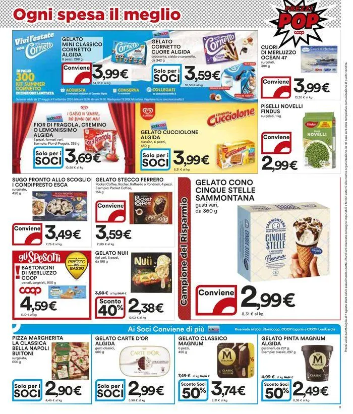 Sconti fino al 50% da 25 luglio a 7 agosto di 2024 - Pagina del volantino 11