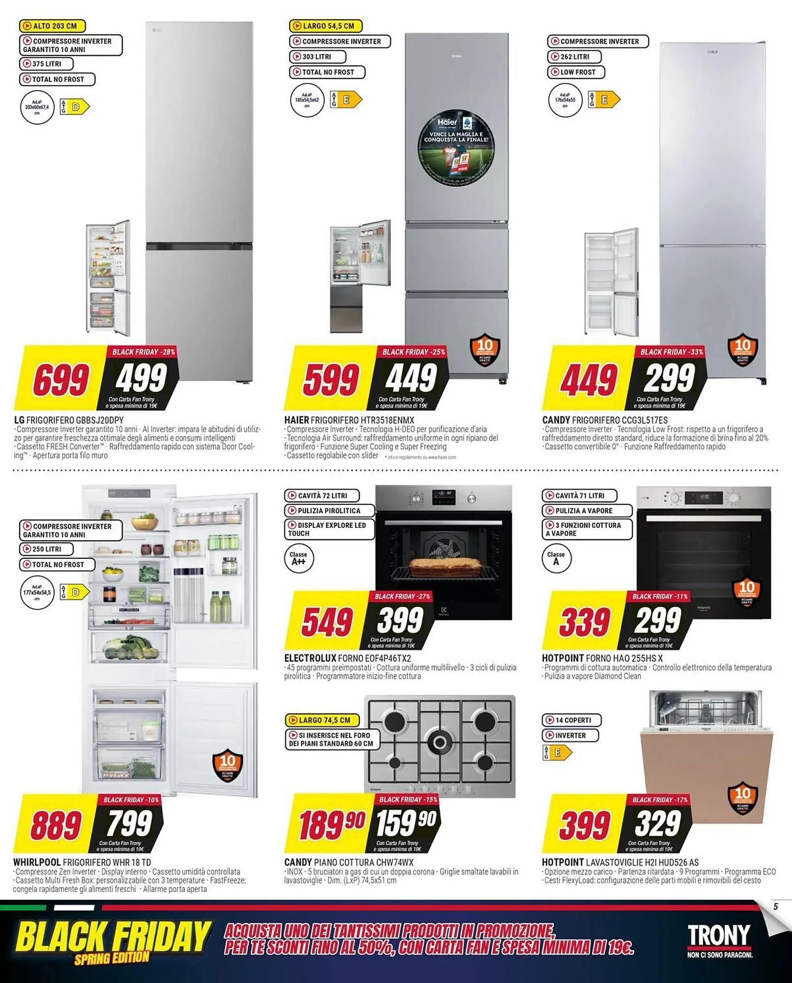Volantino Trony da 19 marzo a 1 aprile di 2026 - Pagina del volantino 5