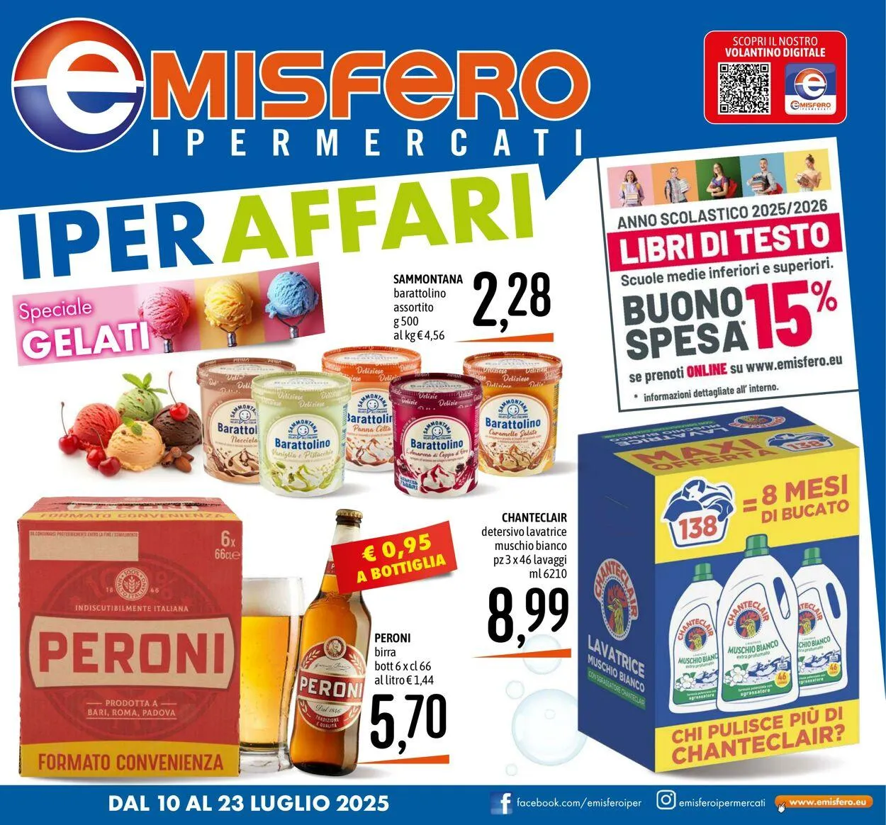Emisfero Volantino attuale da 10 luglio a 23 luglio di 2025 - Pagina del volantino 1