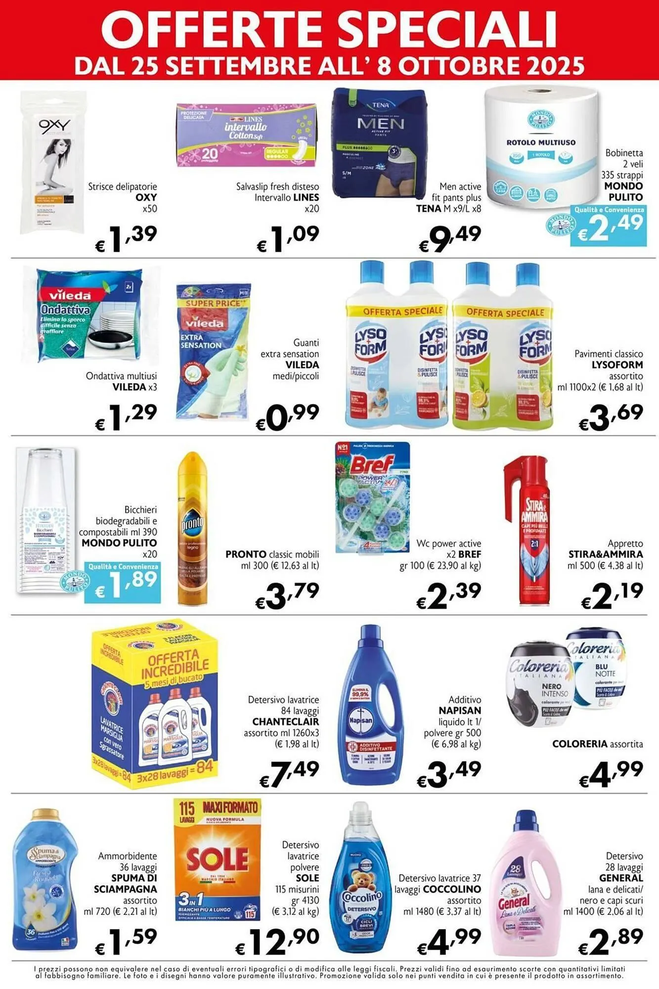 Volantino Maxi Supermercati da 25 settembre a 8 ottobre di 2025 - Pagina del volantino 9