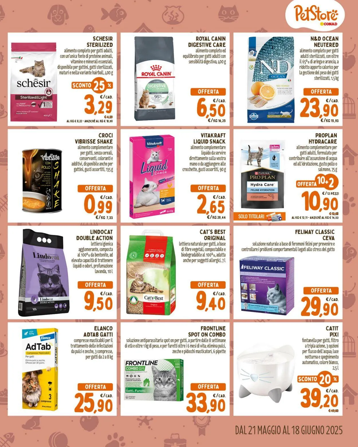 Conad - Pet Store - Palermo Volantino attuale da 21 maggio a 18 giugno di 2025 - Pagina del volantino 5