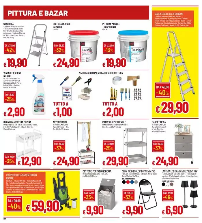 Grandi sconti grandi formati da 5 maggio a 14 maggio di 2025 - Pagina del volantino 24