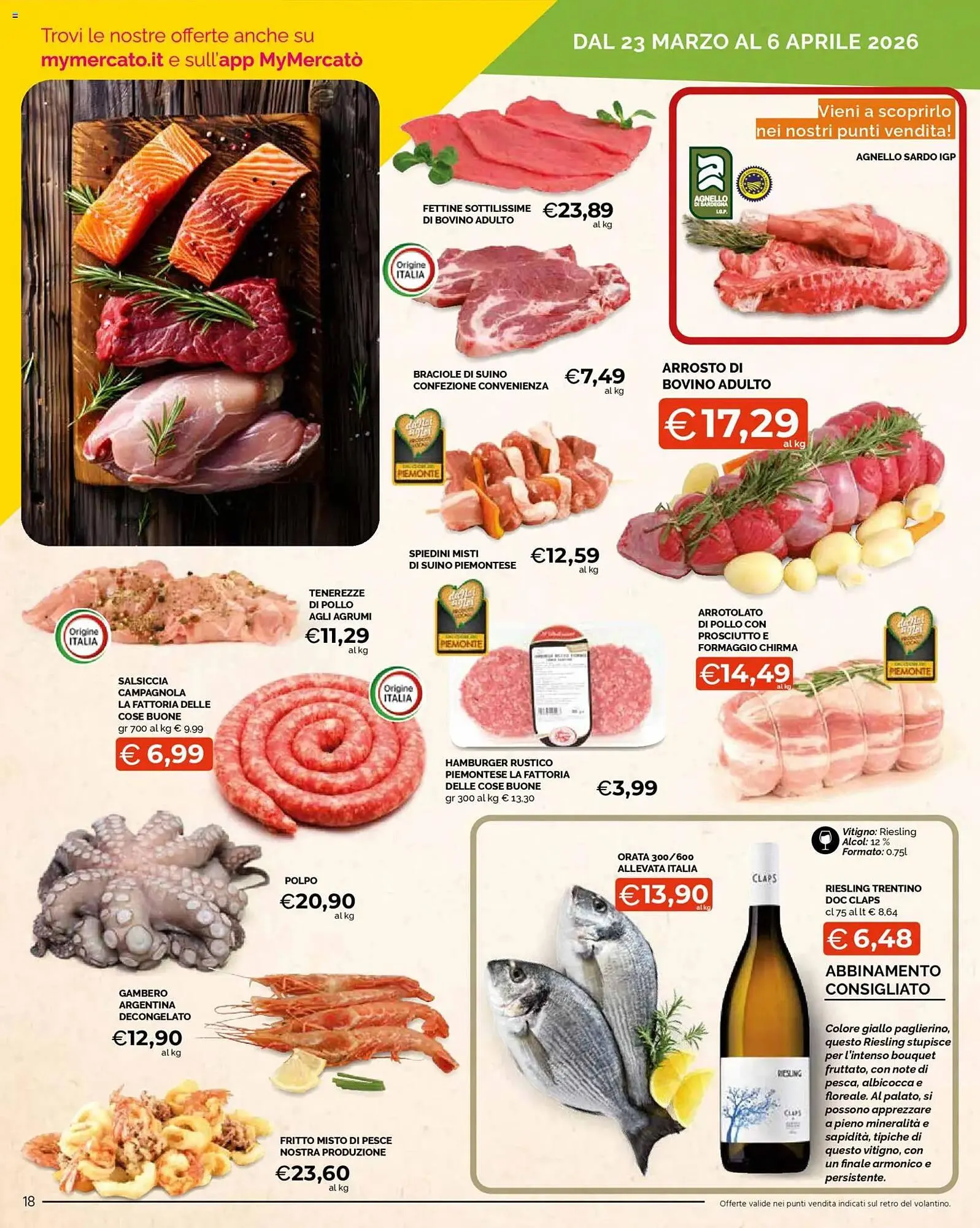 Volantino Mercatò Big da 23 marzo a 6 aprile di 2026 - Pagina del volantino 18