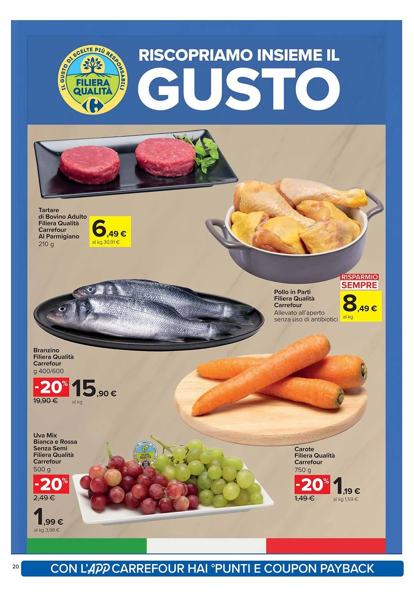 Volantino Carrefour Market da 26 settembre a 9 ottobre di 2025 - Pagina del volantino 20