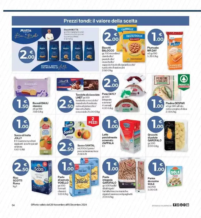 Prezzi tondi da 28 novembre a 8 gennaio di 2025 - Pagina del volantino 4