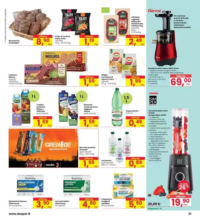 Sconti fino al 50% da 24 marzo a 6 aprile di 2025 - Pagina del volantino 21