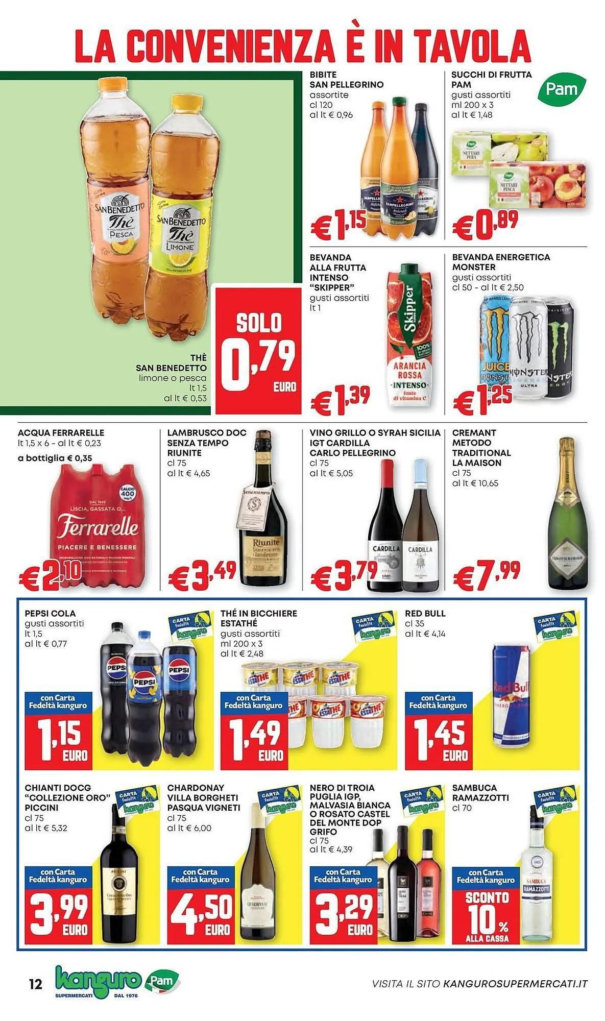 Volantino Kanguro da 10 luglio a 23 luglio di 2025 - Pagina del volantino 12