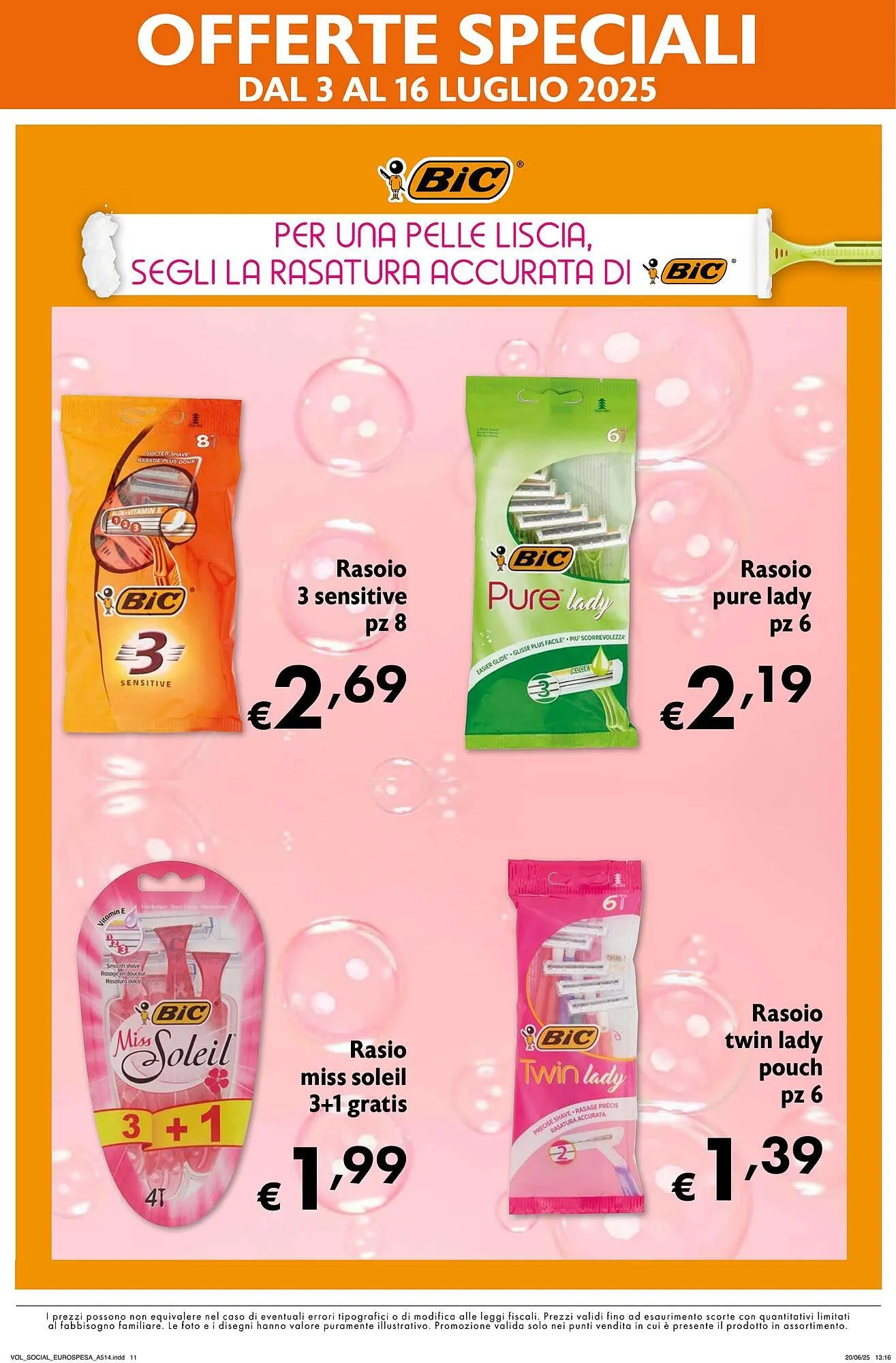 Volantino Eurospesa da 3 luglio a 16 luglio di 2025 - Pagina del volantino 26