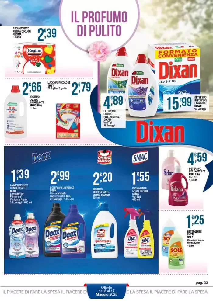Convenienza per passione da 5 maggio a 17 maggio di 2025 - Pagina del volantino 23