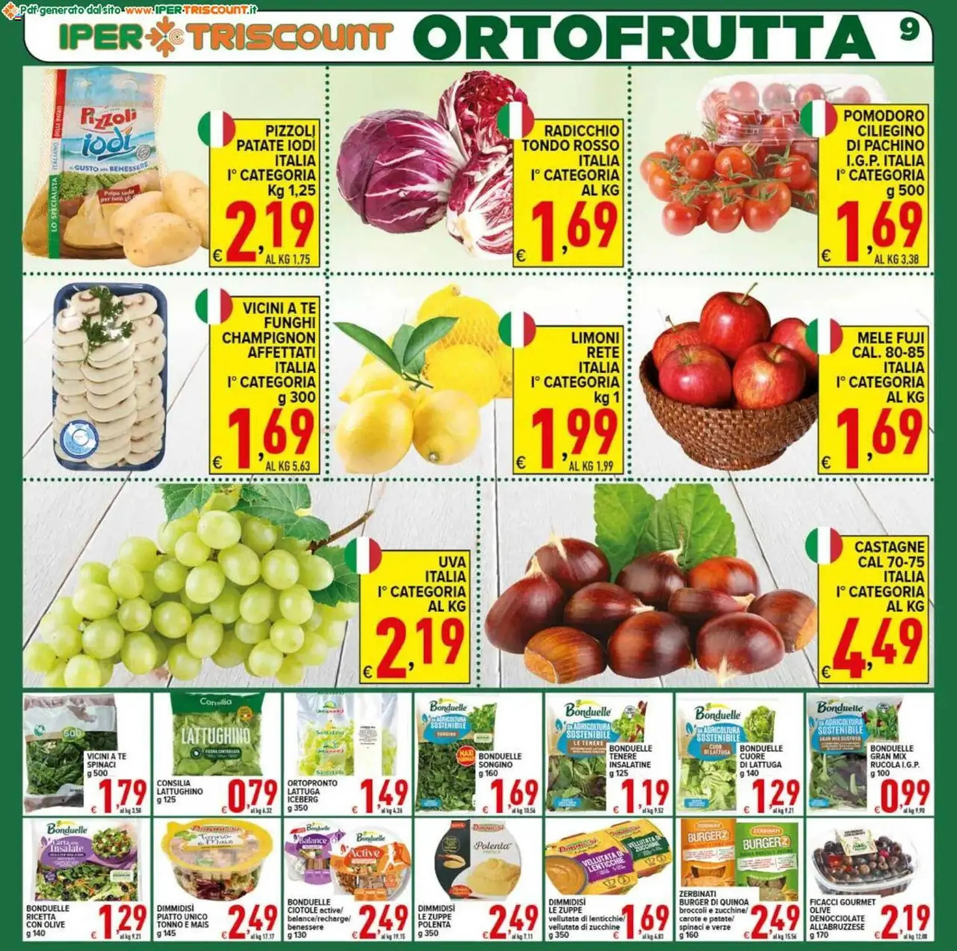 Volantino Iper Triscount da 17 ottobre a 28 ottobre di 2025 - Pagina del volantino 9