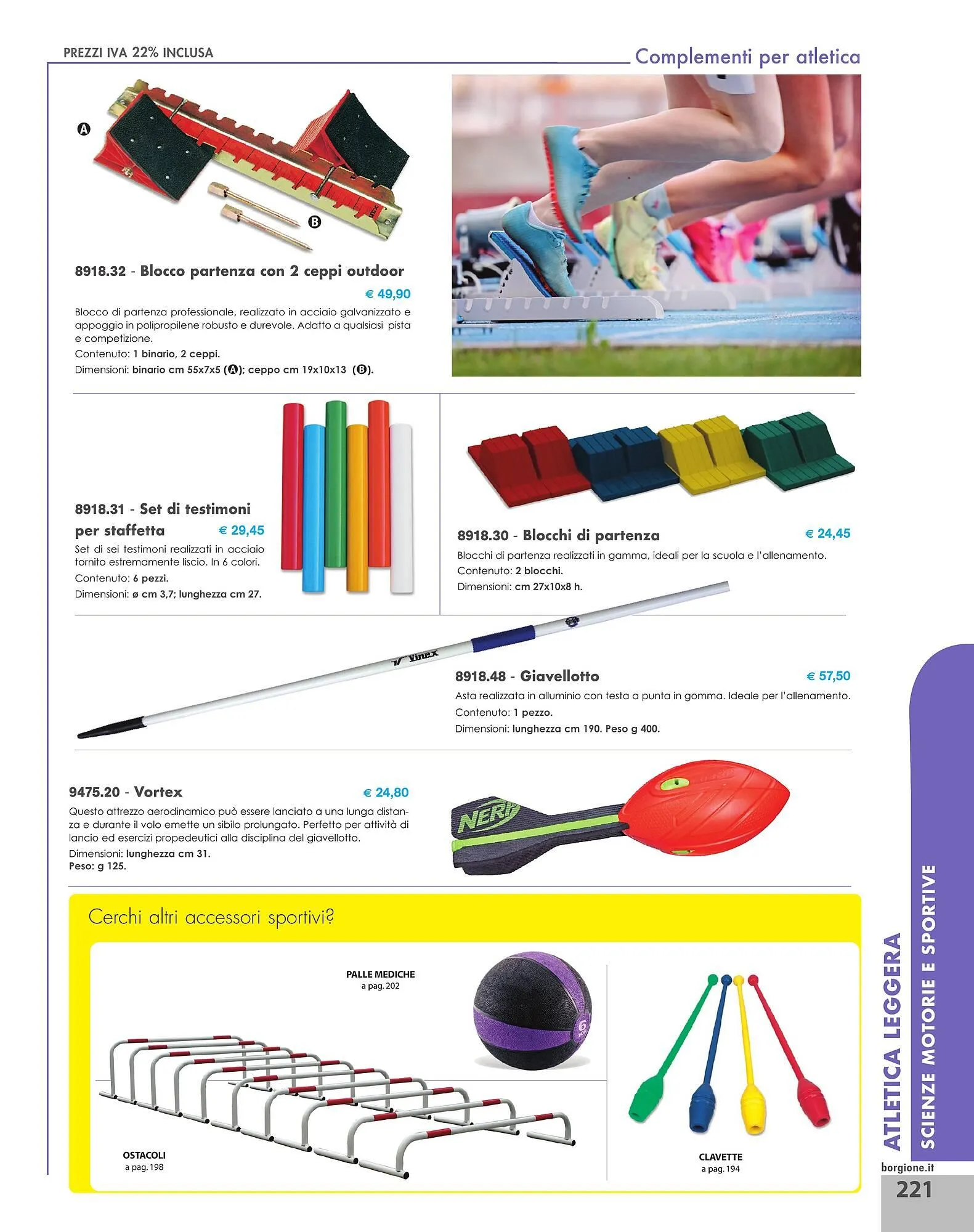 Volantino Borgione Sport da 31 dicembre a 31 dicembre di 2025 - Pagina del volantino 221