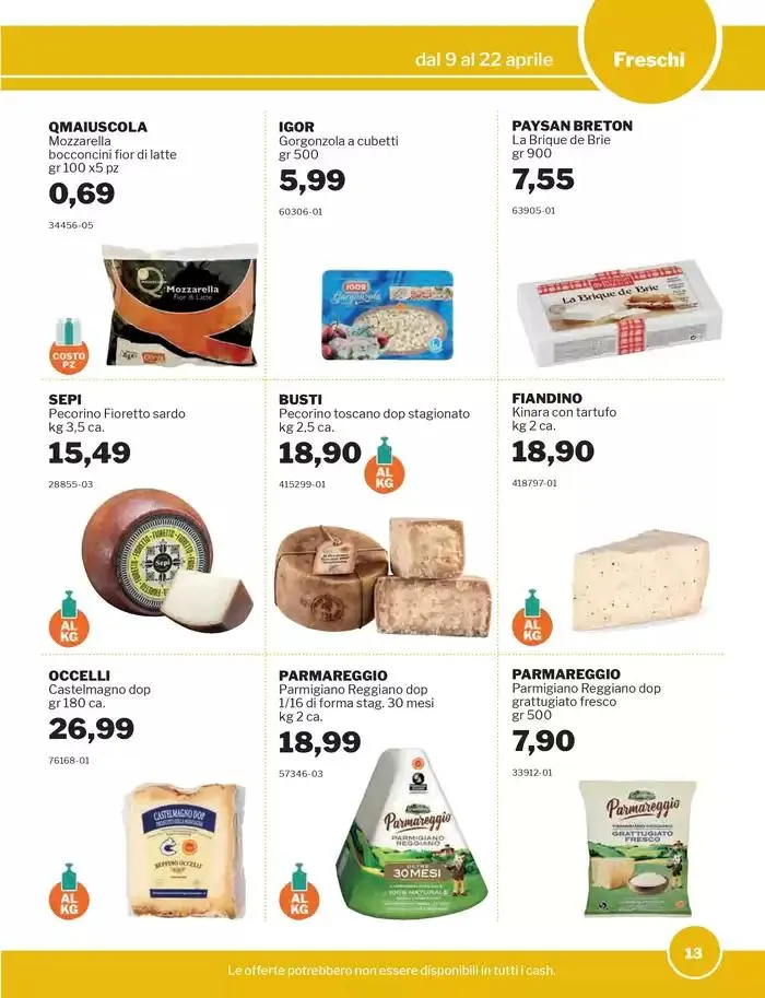 Promozioni da 9 aprile a 22 aprile di 2025 - Pagina del volantino 13