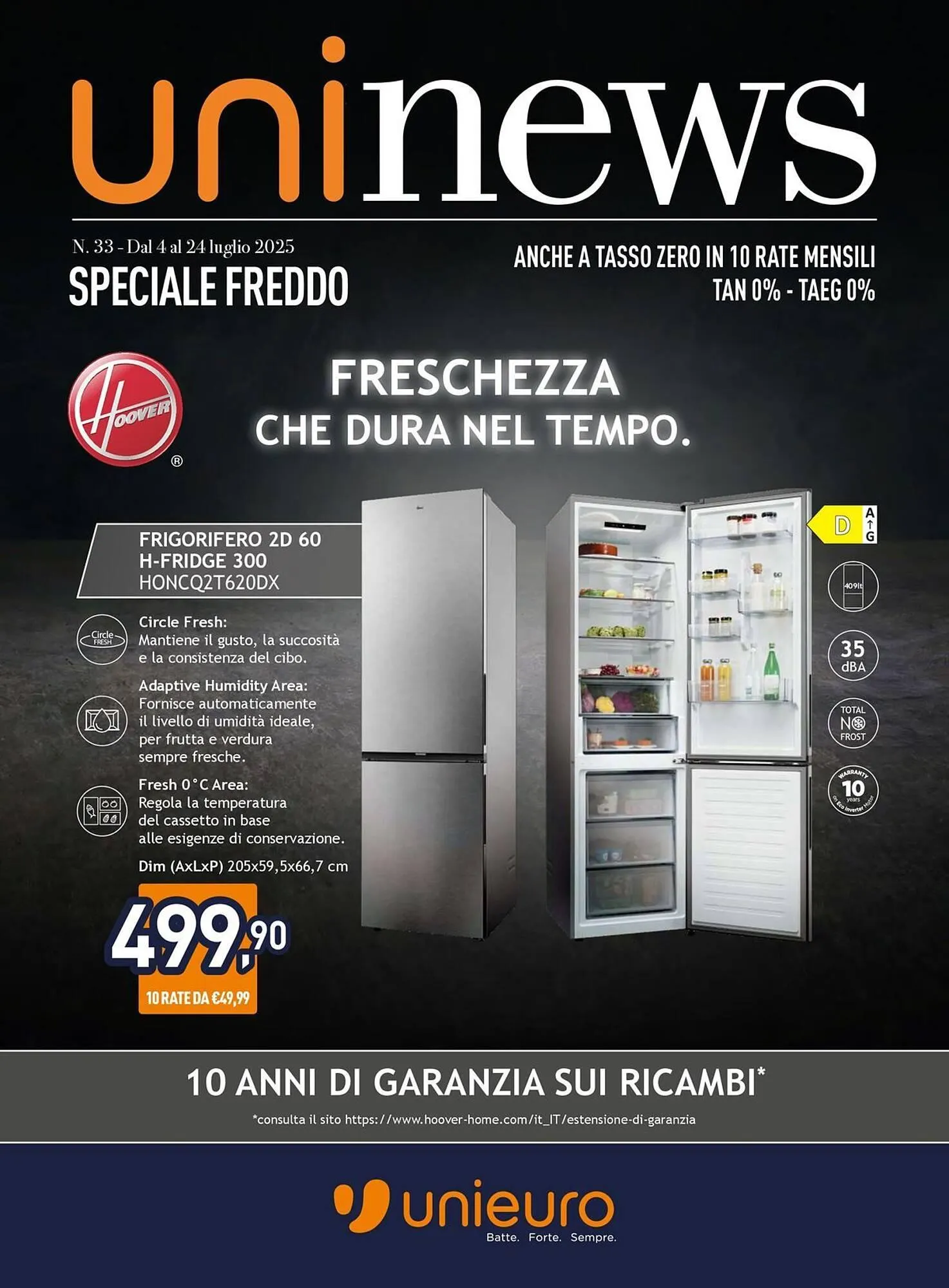 Volantino Unieuro da 4 luglio a 24 luglio di 2025 - Pagina del volantino 1