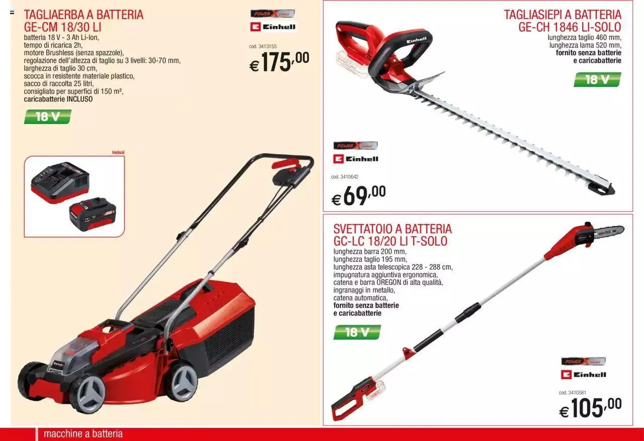 Brico OK - Catalogo macchine da giardino da 24 aprile a 31 dicembre di 2023 - Pagina del volantino 25