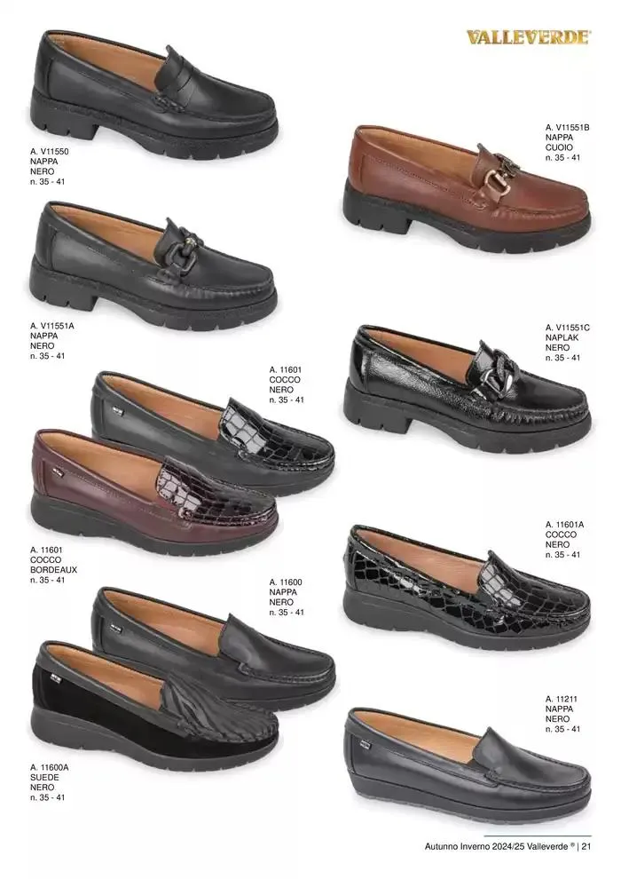 Catalogo Autunno-Inverno 2024/2025 da 14 ottobre a 20 marzo di 2025 - Pagina del volantino 21