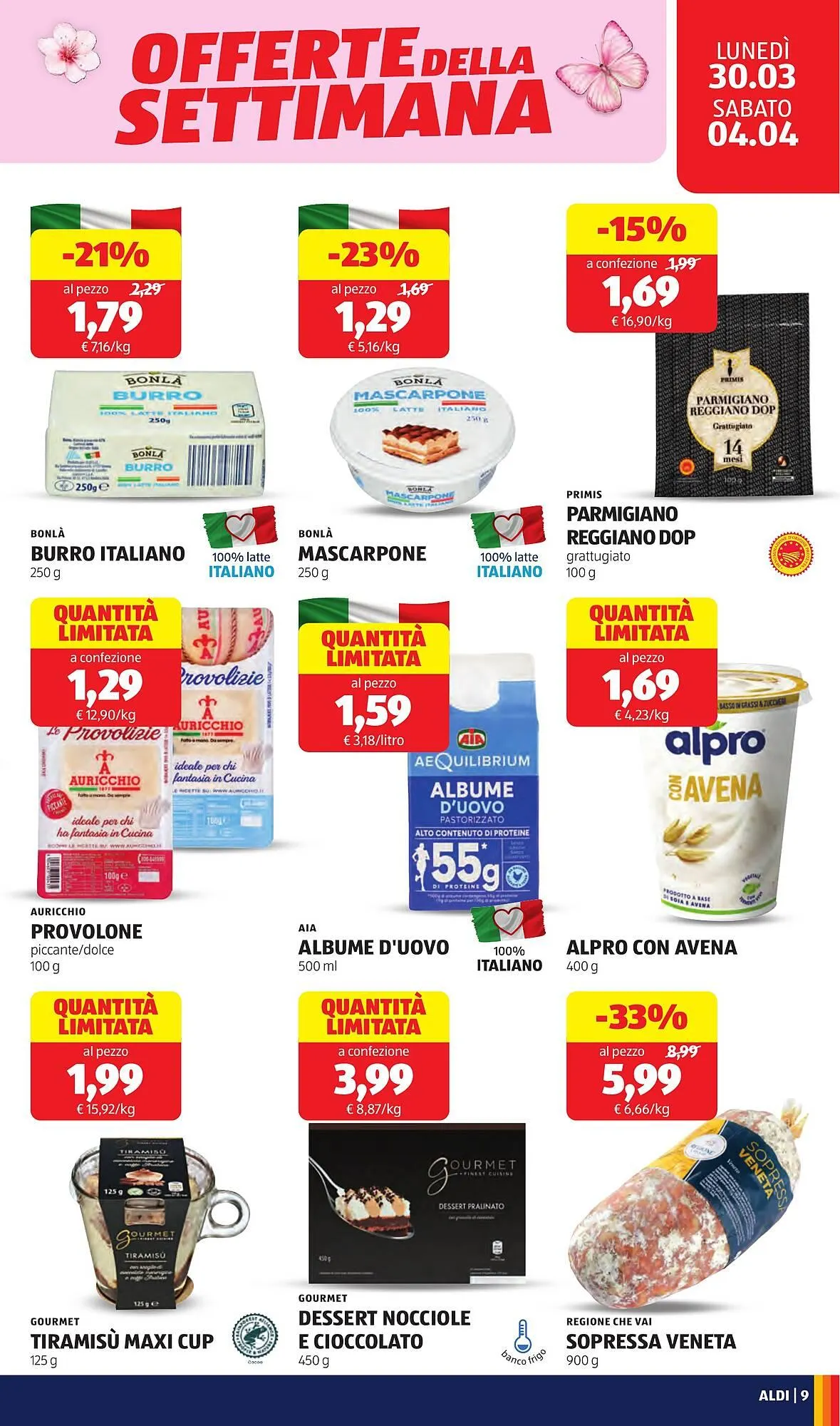 Volantino ALDI da 30 marzo a 4 aprile di 2026 - Pagina del volantino 9