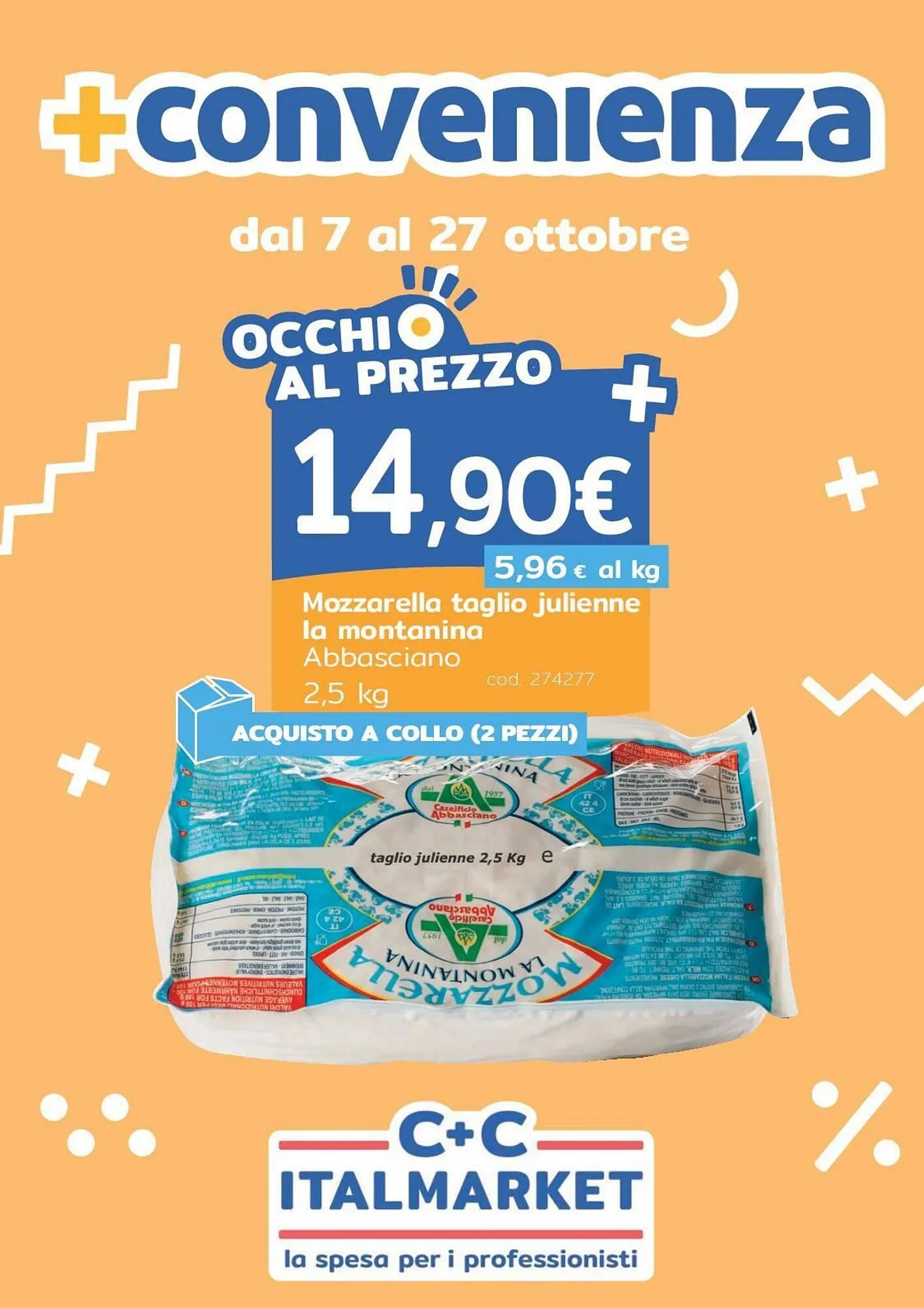 Volantino C+C Italmarket da 7 ottobre a 27 ottobre di 2025 - Pagina del volantino 1