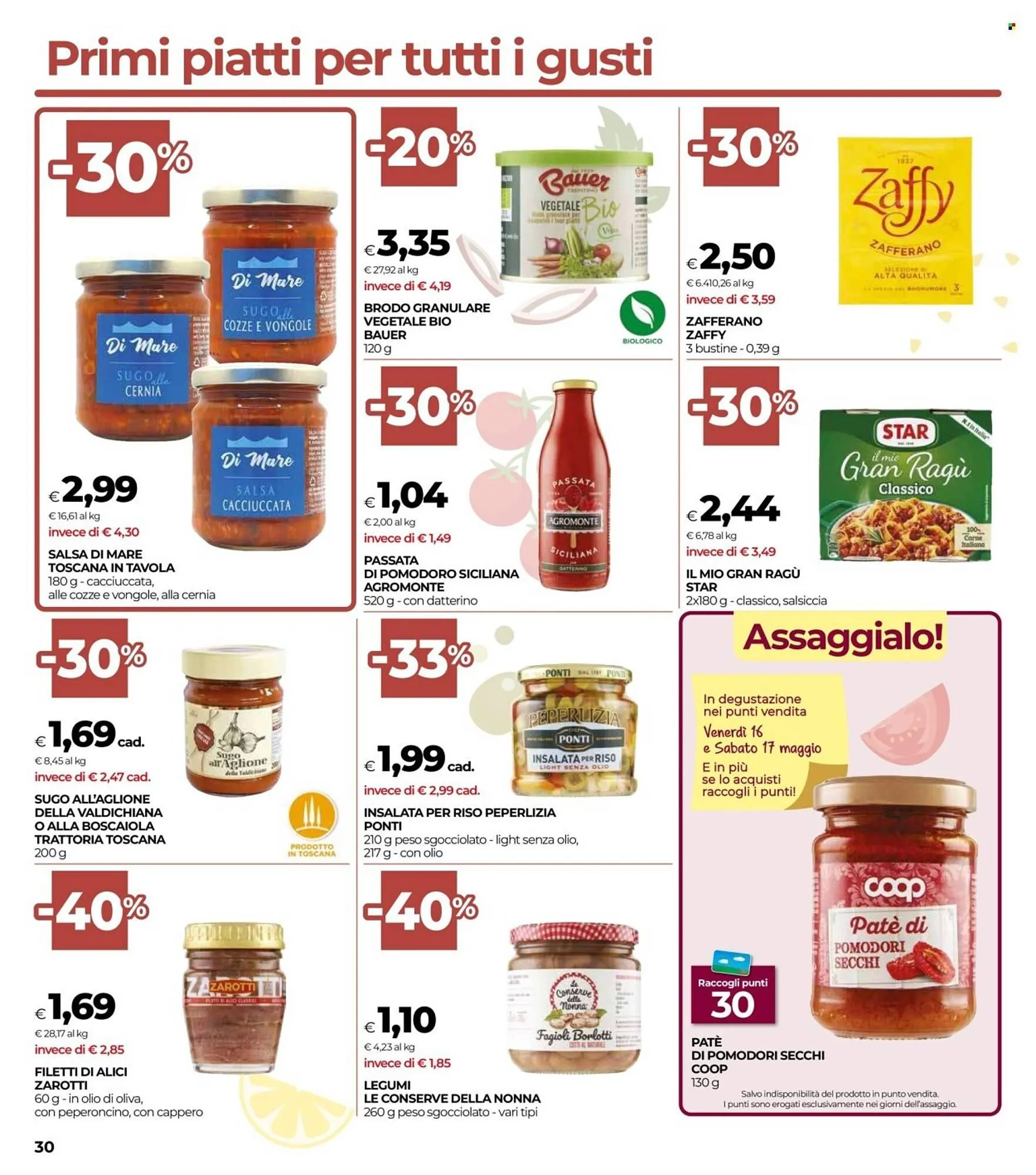 Volantino Unicoop da 8 maggio a 20 maggio di 2025 - Pagina del volantino 30