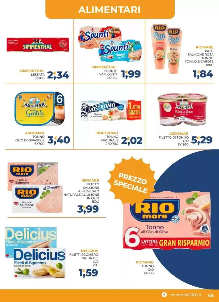 Promozione dal 3 al 19 aprile da 3 aprile a 19 aprile di 2025 - Pagina del volantino 45