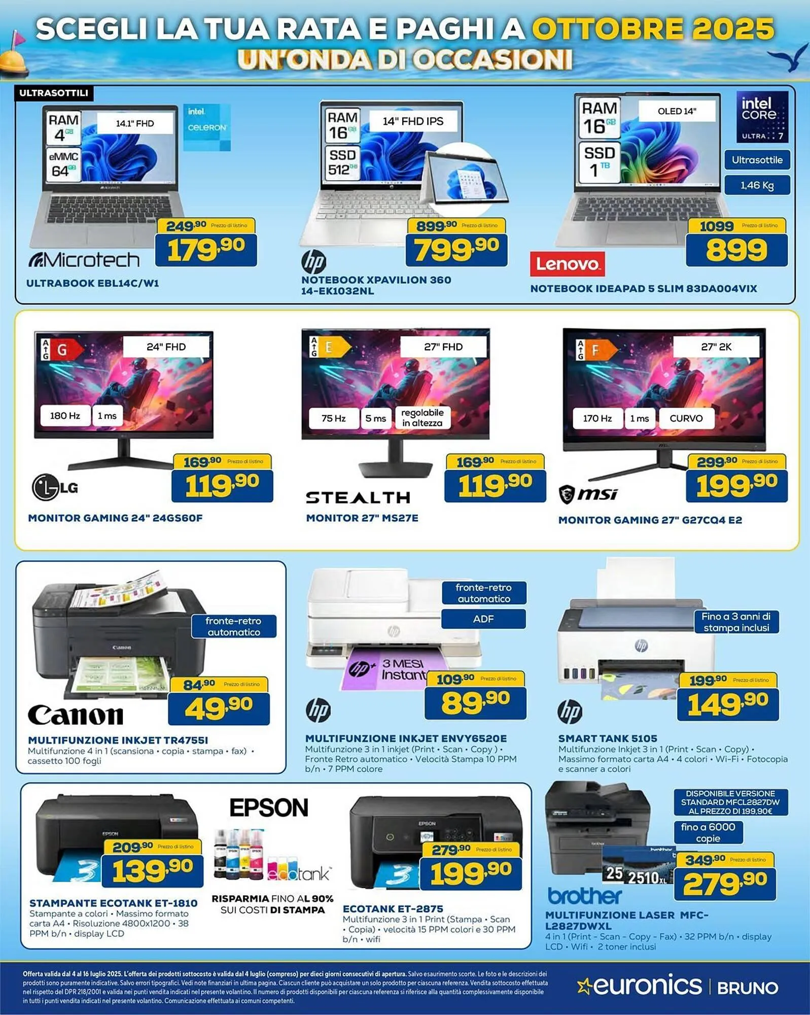 Volantino Euronics da 4 luglio a 16 luglio di 2025 - Pagina del volantino 26