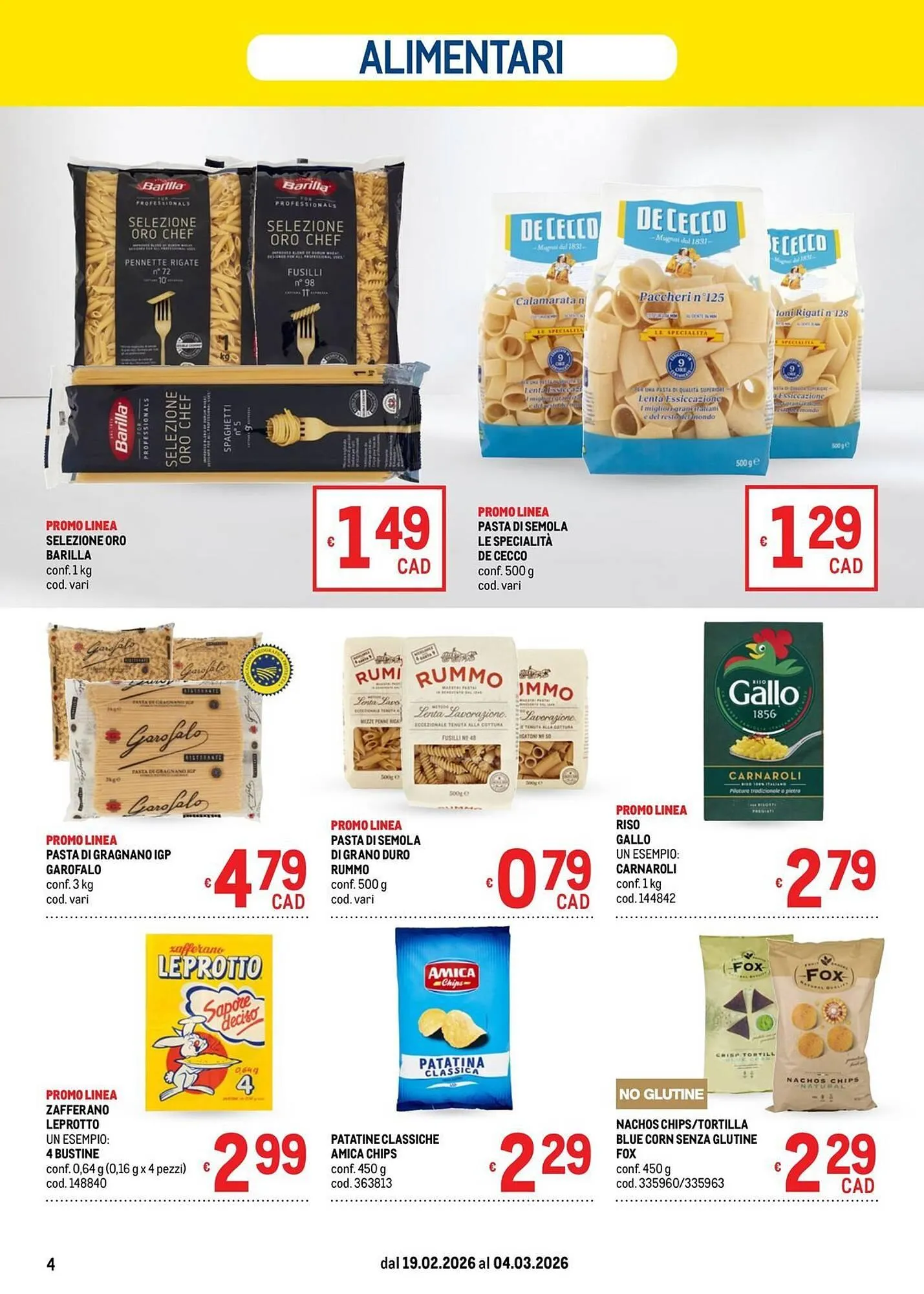 Volantino Metro da 19 febbraio a 4 marzo di 2026 - Pagina del volantino 4