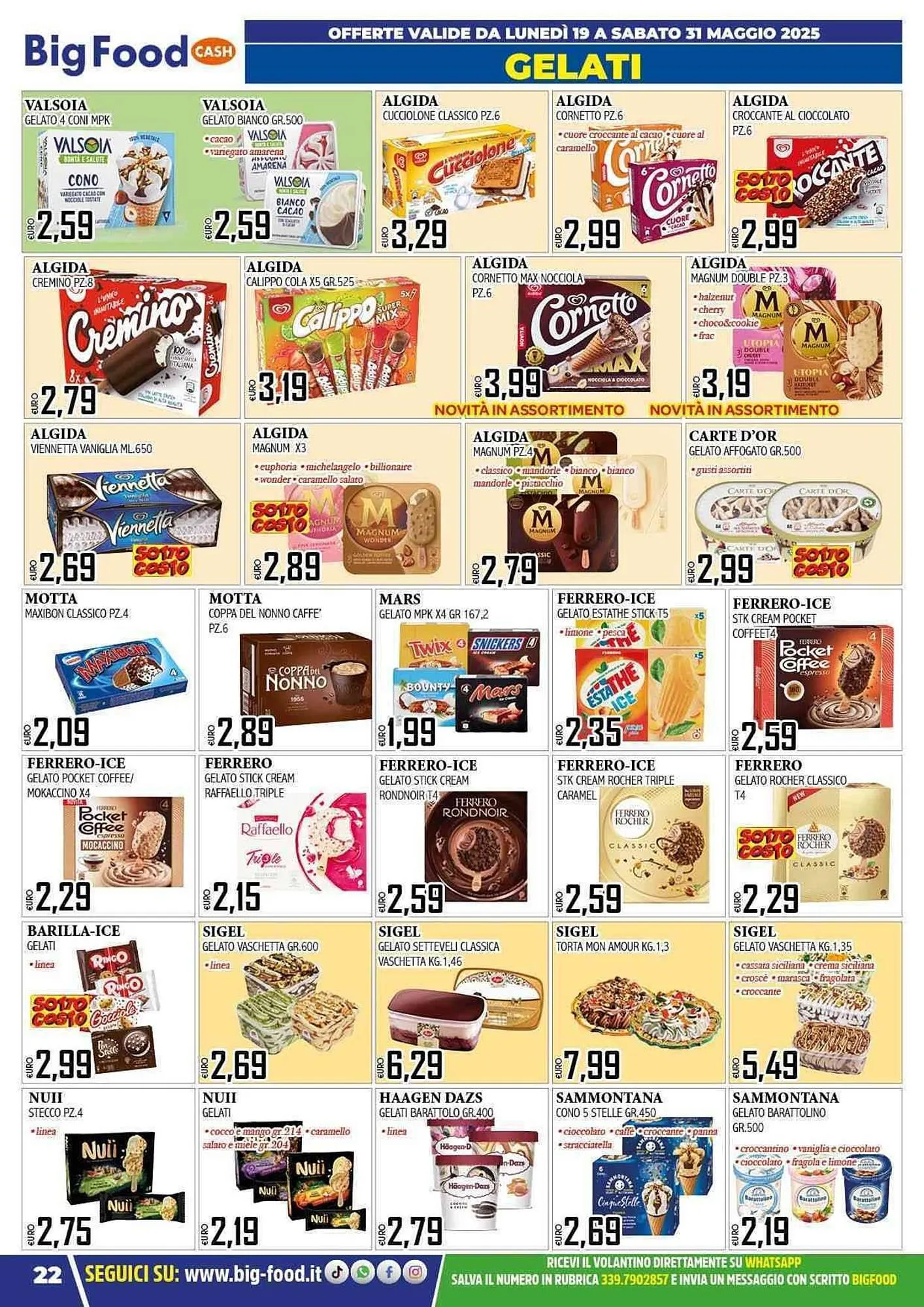 Volantino Big Food da 19 maggio a 31 maggio di 2025 - Pagina del volantino 22