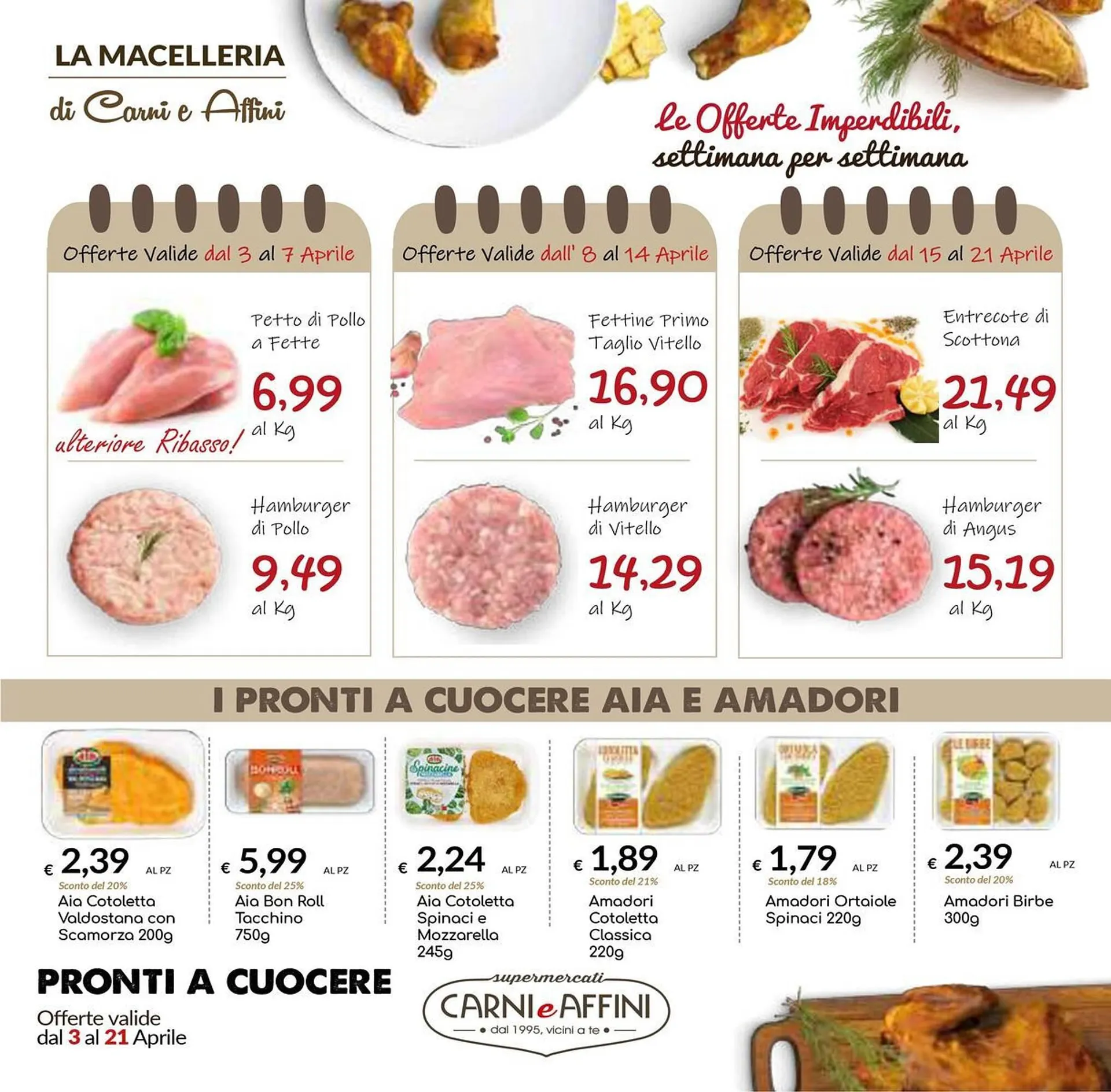 Volantino Carni e Affini Supermercati da 3 aprile a 21 aprile di 2024 - Pagina del volantino 2