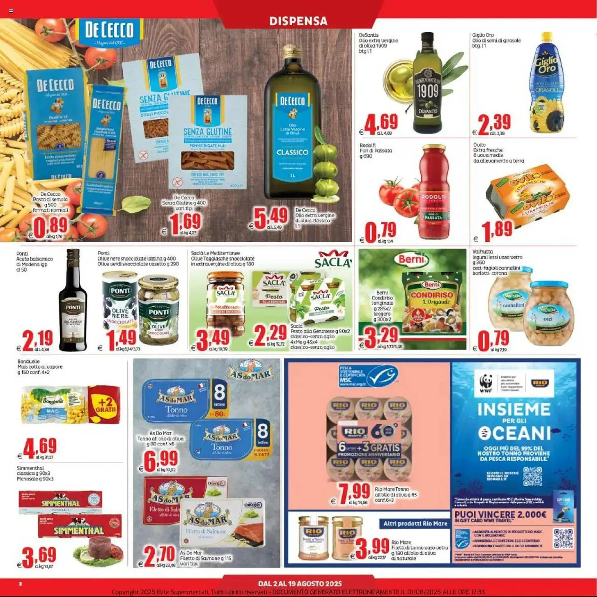 Volantino Elite da 2 agosto a 19 agosto di 2025 - Pagina del volantino 2