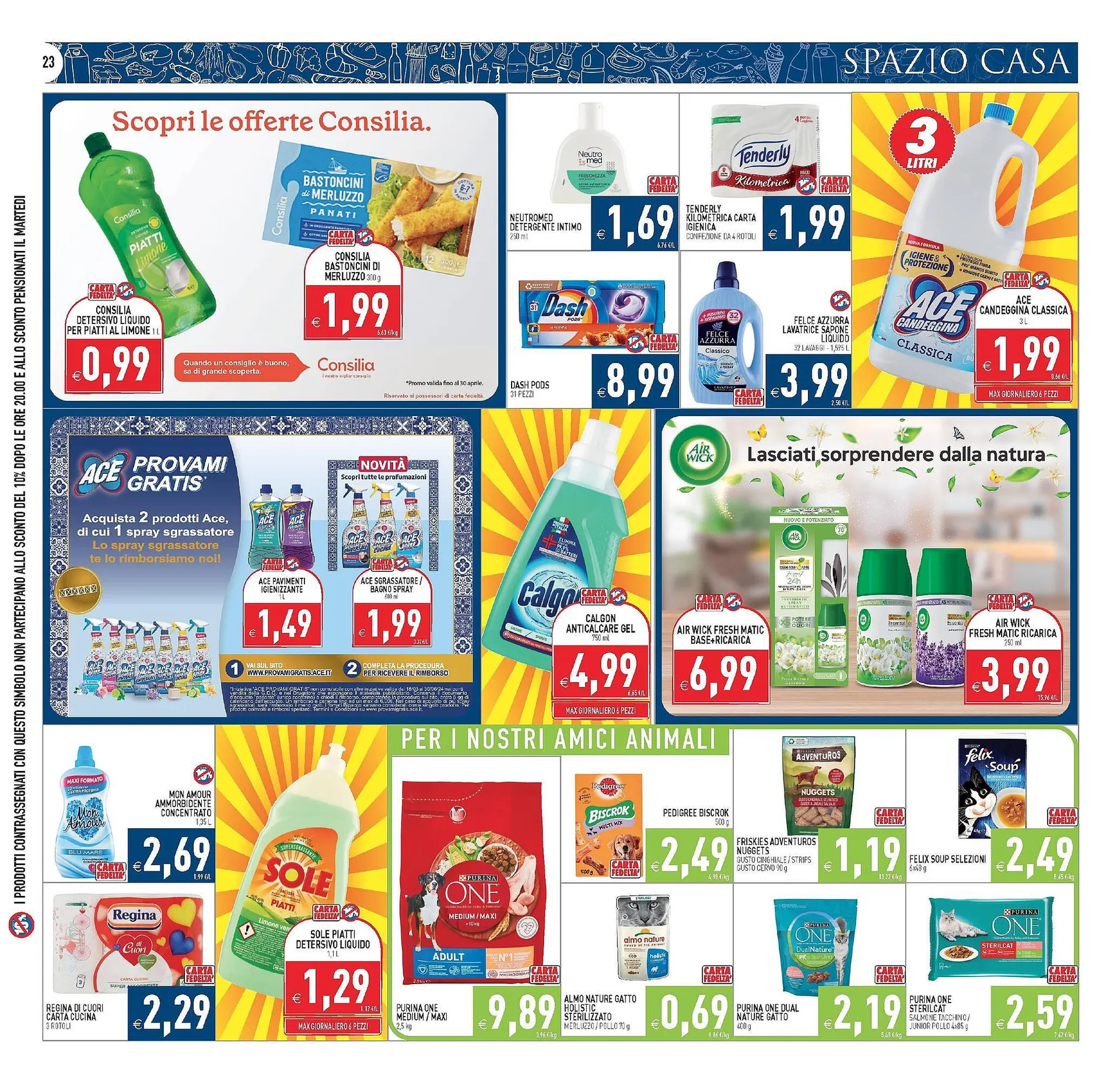Volantino Supermercati Agorà da 3 aprile a 9 aprile di 2024 - Pagina del volantino 23