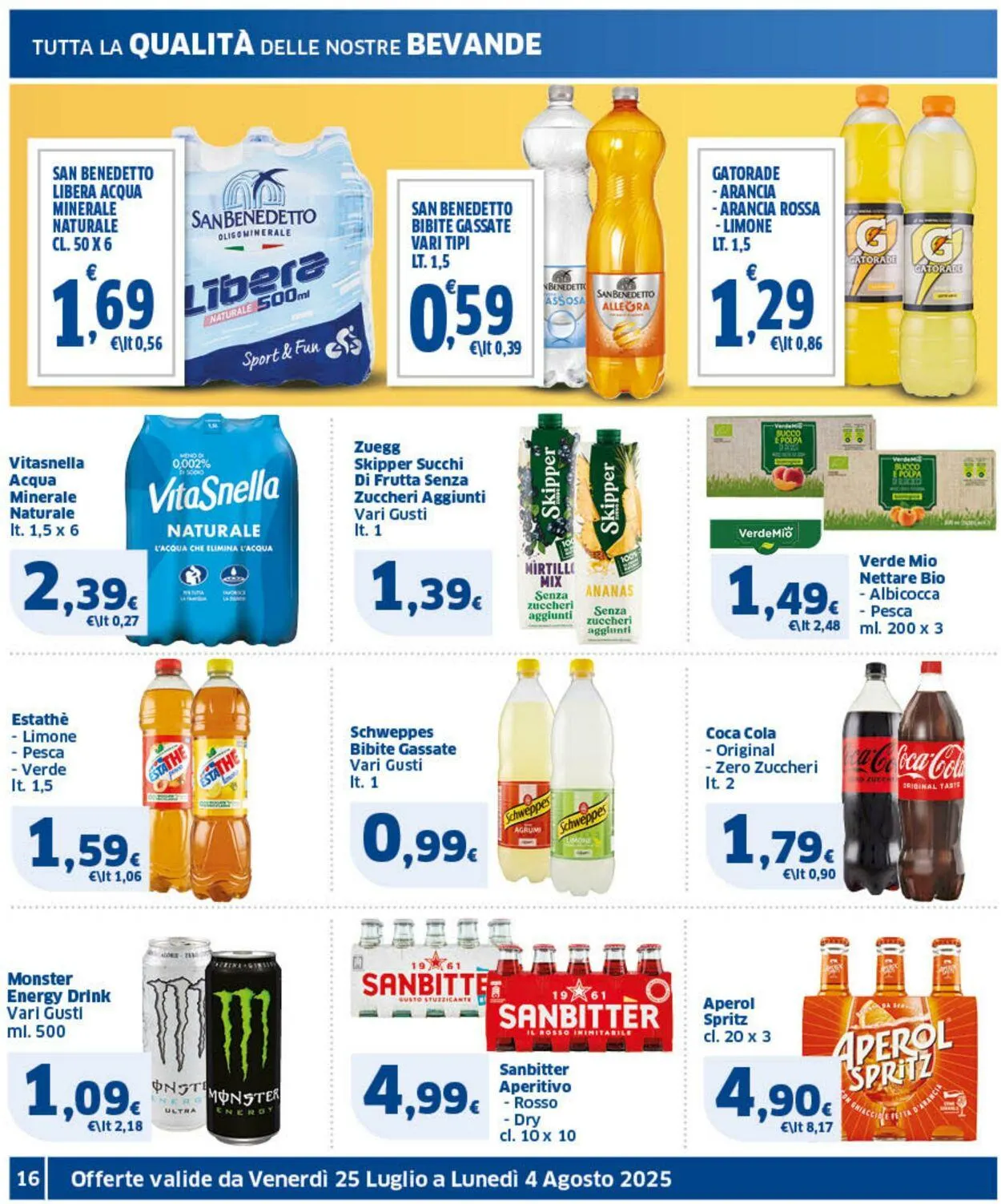 Sigma - Roma Volantino attuale da 25 luglio a 4 agosto di 2025 - Pagina del volantino 16
