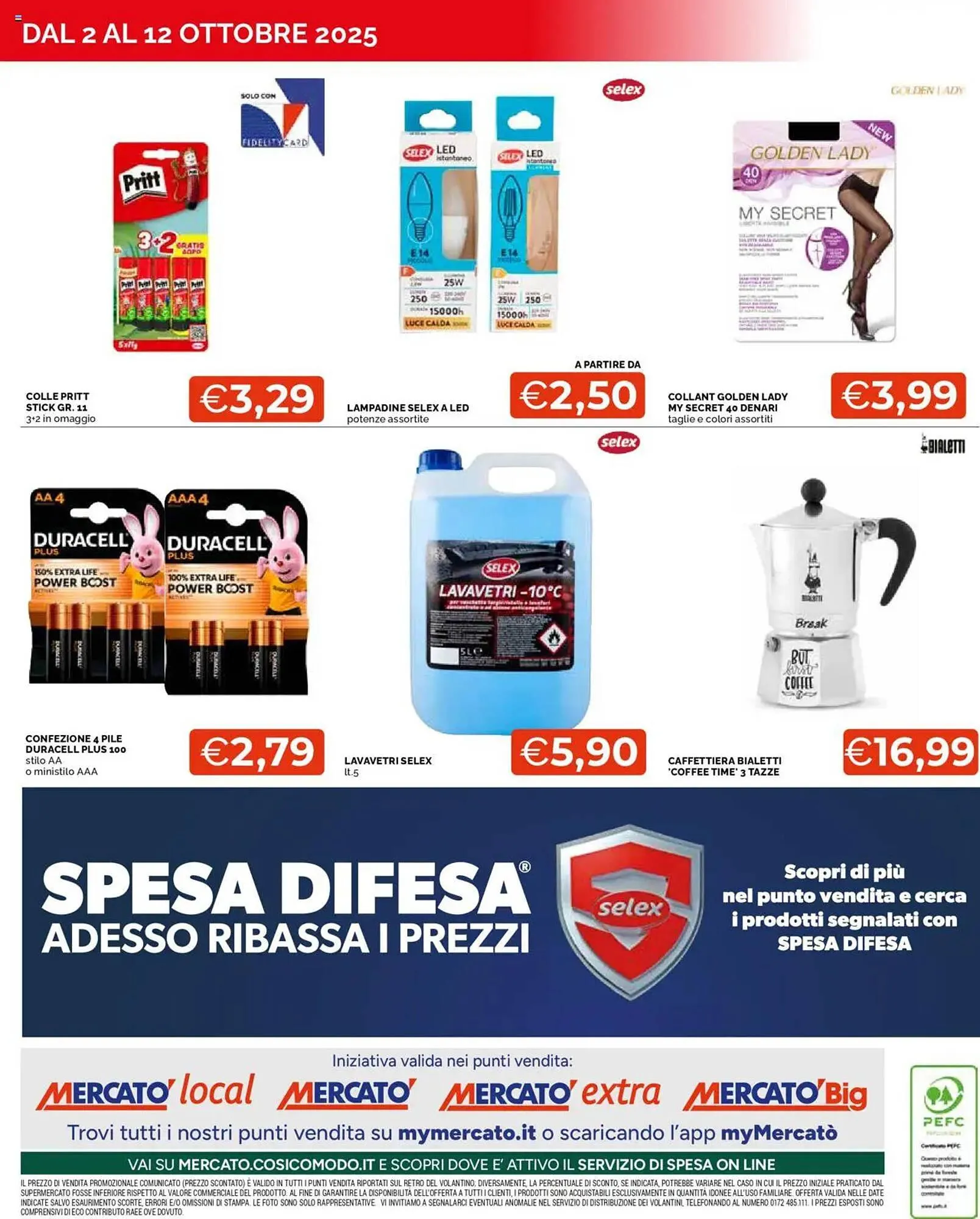Volantino Mercatò da 2 ottobre a 12 ottobre di 2025 - Pagina del volantino 36