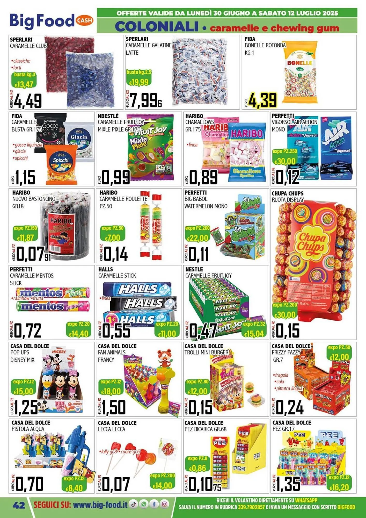 Volantino Big Food da 30 giugno a 12 luglio di 2025 - Pagina del volantino 42