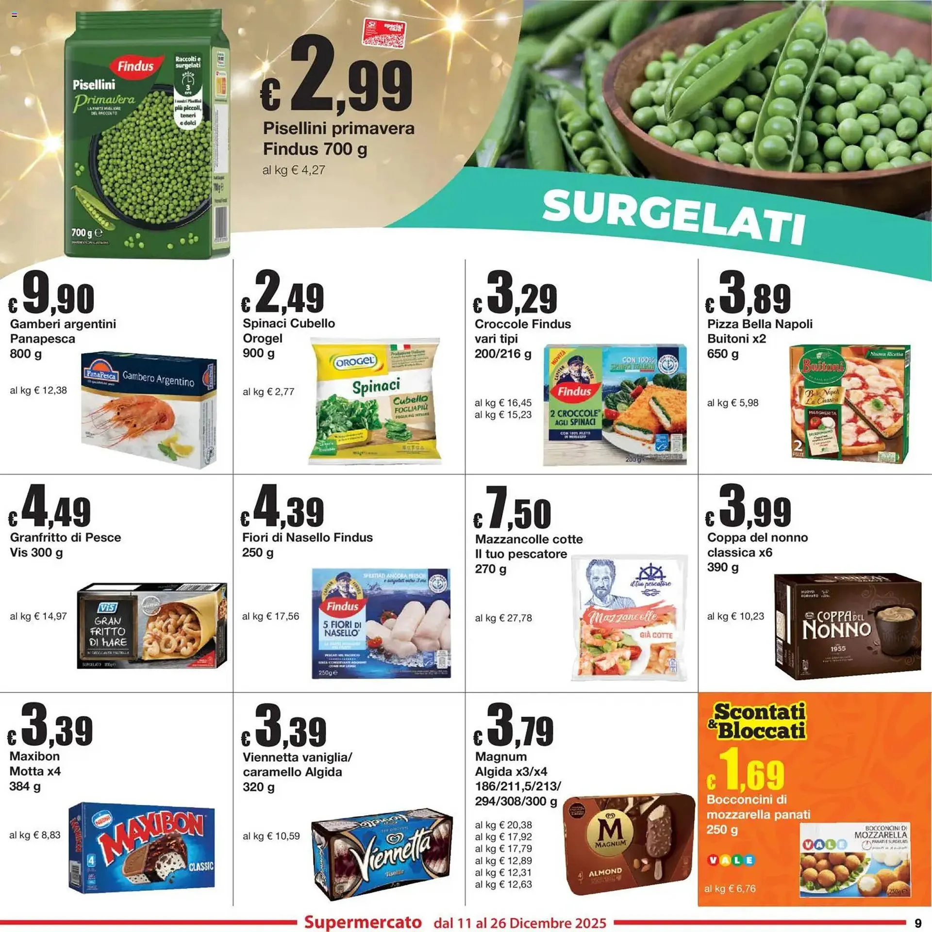 Volantino Sì con te da 11 dicembre a 26 dicembre di 2025 - Pagina del volantino 9