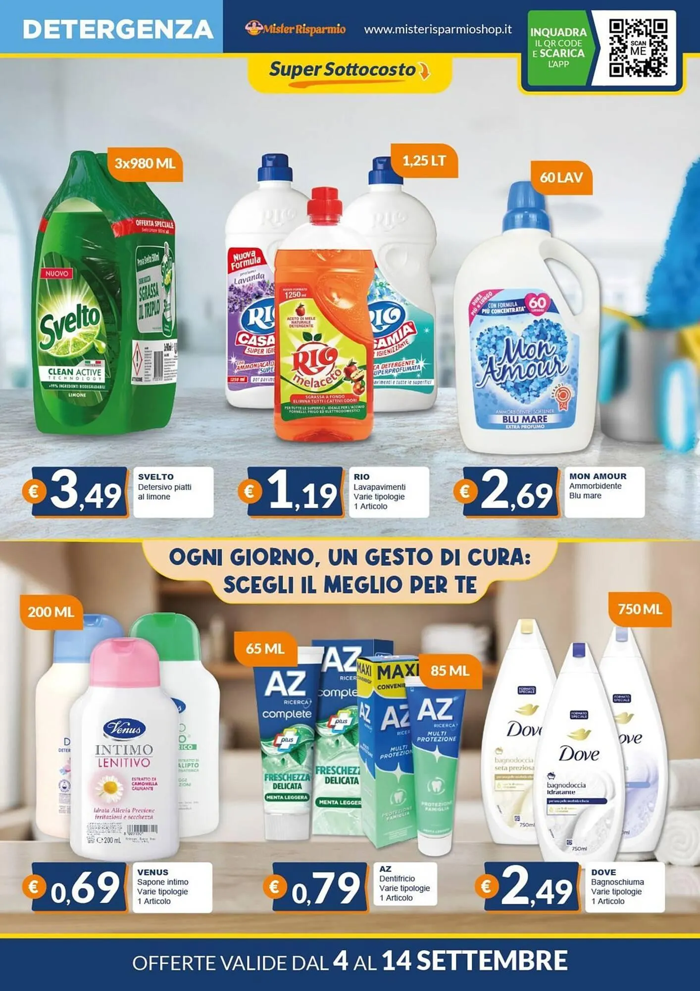 Volantino Mister Risparmio da 2 settembre a 14 settembre di 2025 - Pagina del volantino 3