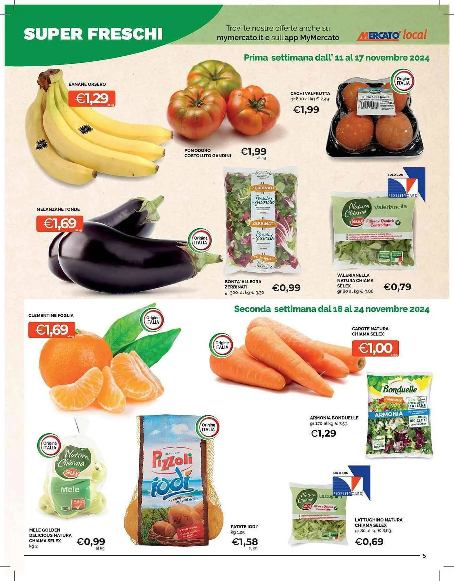 Volantino Mercatò Local da 11 novembre a 24 novembre di 2024 - Pagina del volantino 5