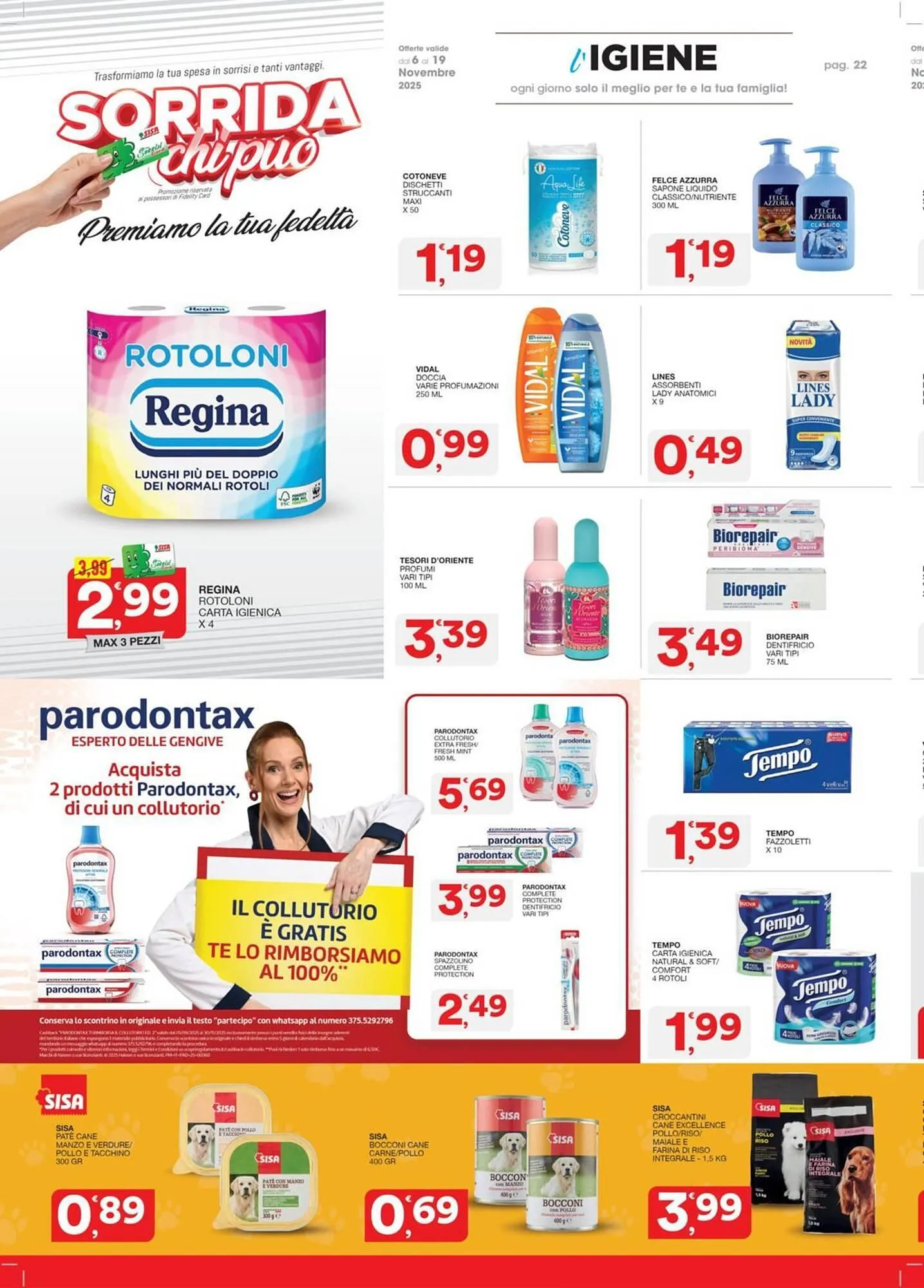 Volantino Sisa da 6 novembre a 19 novembre di 2025 - Pagina del volantino 22
