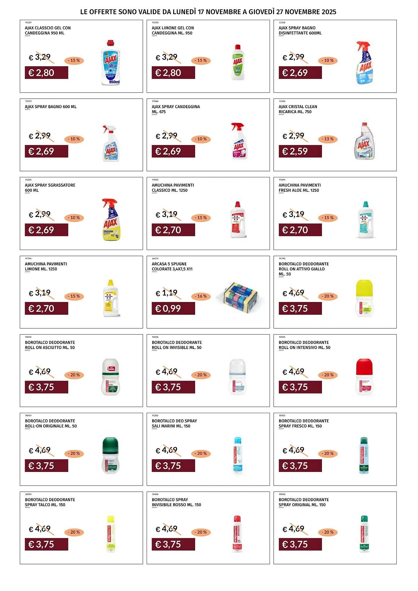 Volantino Prezzemolo e Vitale da 17 novembre a 27 novembre di 2025 - Pagina del volantino 34